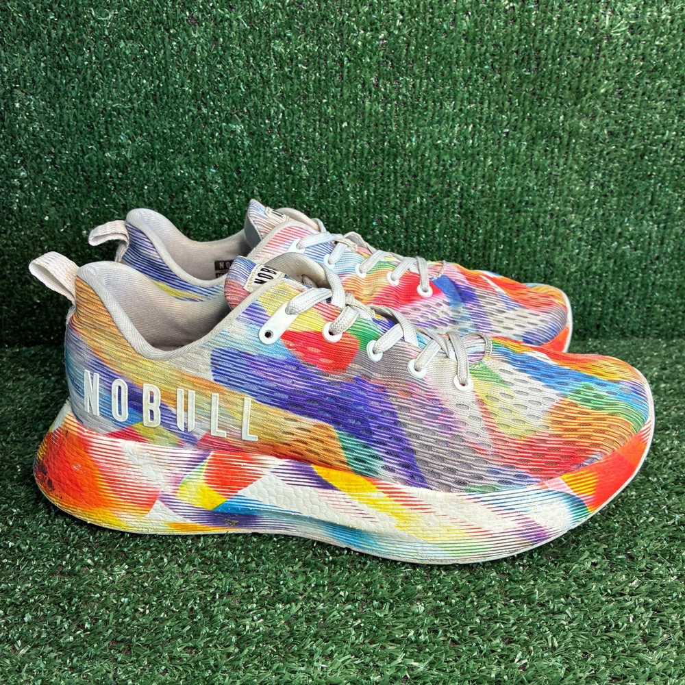 NOBULL Journey Pride Moves Runner Mesh Training Sneaker Multi Mens 11 Women 12.5